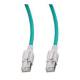 Patchkabel RJ45, CAT6A 500Mhz, 2m, grün S-STP(S/FTP) VC LED in den Steckern!,
