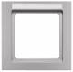 Berker 10516094 Rahmen 1fach mit B-feld Q.3 alu samt lackiert