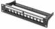 DIGITUS 1HE 25,4 cm ( 10 Zoll ) Modular Patch Panel geschirmt 12-Port Blank