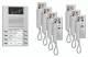 TCS PVE1570-0010 Video:pack7 color 7 buttons for hands-free calling AVD surface mounting