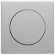 Berker 11376084 Zentralstück mit Knopf für Drehdimmer Q.1/Q.3 alu samt lackiert