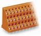 WAGO 737-662 three-tier terminal strip for circuit boards 0.08-2.5 mm² orange