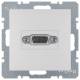 Berker 3315401404 VGA Steckdose B.1/B.7 Glas alu matt