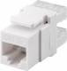 Goobay 95738 CAT 5e KeyStone RJ45 Jack, UTP ungeschirmt, 100 MHz - Anschluß: LSA