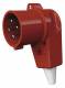 Mennekes 315 angle 4-pin plug , 16A 400V with cable sleeve