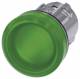 Siemens 3SU10516AA400AA0 indicator, 22mm round green lens smoothly
