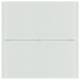 Berker 75162590 Push-button 2-gang comfort, B.IQ glass, polar white