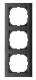 Merten MEG4030-3614 M-Pure-Rahmen 3fach anthrazit