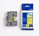 Brother P-touch TZE621 Label Tape - 9 mm Width x 8 m Length - Rectangle - Direct Thermal - Yellow