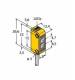 TURCK Q12RB6R through-beam photoelectric sensor, light barrier (receiver) 3072137