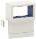 Ggk 6650 equipment rack 2-SL-GT / WS, white empty