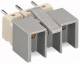 WAGO 272-413/272-489 Kupplungsver. 3pin. 272-413 / 272-489, white / gray 1x0.5 / 0,75qmm Kod. mask