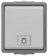 Siemens 5TA4711 IP44 DELTA area, AP, dark gray / light gra