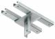 Niedax KUDK50 clamp top plate KUDK 50, cruising to profile hot-dip galvanized
