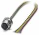 Phoenix Contact 1419690 Phoenix SACC-DSI-M12FS-8CON-M16/0,5 Einbausteckverbinder
