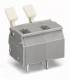 WAGO 255-612/333-000 PCB terminal finger pusher 2.5qmm RM10/10.16mm 12p gr
