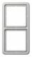Jung CD582LG Rahmen 2fach lichtgrau