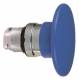 Schneider Electric ZB4BR6 Schneider front element round blue D60mm for mushroom dr.D22mm without detent