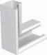 OBO Bettermann 6282720 Rising flat angle for desk channel 133x110mm pure white GEK-SAFS133110P