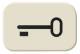 Busch Jaeger 2CKA001433A0440 Busch-Jaeger switch symbol key, TR 2525 Duro 2000 SI