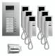 TCS PVU1660-0010 Video: pack6 color 6 buttons for hands-free calling