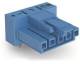WAGO 890-3105/011-000 socket for circuit boards, 5-pin, blue