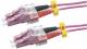 RED 2716-10-0018 LWL-Duplex Patchkabel LC/LC 3,0m OM4 Violett