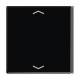 Jung LS404TSAPSW23 Taste 4fach Auf/Ab unten links LS/FD-design schwarz
