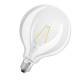Osram 4099854054259 Ledvance LED CLASSIC GLOBE P 2.5W 827 FIL CL E27 250lm 2700K LED ball shape