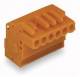 WAGO 232-315/026-000 Abgewinkelte Federleiste 0,08-2,5qmm orange