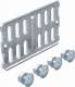OBO Bettermann 6067093 OBO RLVK 60 FS longitudinal connector 60x100 St FS for cable tray divider 