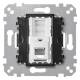 Merten MEG4216-0000 RJ12 Telefonsteck-, cans use 6pol