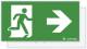Zumtobel 22168670 PURESIGN 150 AD / ED RZ-1R ERI, emergency sign