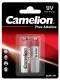 Block-Batterie CAMELION Plus Alkaline 9V, Typ 6F22, 1er Blister