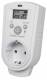 Steckdosen-Thermostat McPower ''TCU-1346,2 cm ( 530 Zoll ), 5-30 °C, max. 3680W, 230V, Display