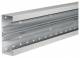 Hager BRS651701B7035 parapet channel UT sheet steel light gray