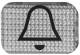Busch Jaeger 2CKA001714A0229 Busch-Jaeger switch symbol 2145KI, transparent bell DURO 2000