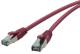 RED Patchkabel Cat.6a rot 0,5m S/FTP, AWG 27/7, 2713-13-0005