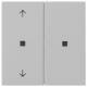 GIRA 5108015 KNX RF Bedienaufs.2f Pfeile System 55 Grau m