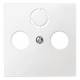 Central plate for antenna Merten, polar white 297519 SYSTEM M