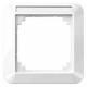 Merten 387125 1-M-Rahmen 1fach mit Beschriftungsträger aktivweiß glänzend