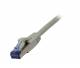 Synergy 21 S216402 Patchkabel RJ45, CAT6A 500Mhz, 1.0m, grau, S-STP(S/FTP)
