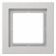 Jung LSD981LG Rahmen 1fach LS/FD-design lichtgrau