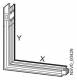 Siemens BVP:261898 SIEM Schienenverteilersystem Knie vornex0,36m/Y 0,36m 12 50A