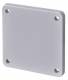 Mennekes 41419 blind flange gray , 75x75mm