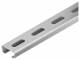 Niedax 2975/2FL C-rail slot 16mm 2975/2 FL, 2000mm FL dip galvanized perforated fire
