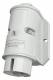 Mennekes 1961 16A2P12H50V wall plug, IP44