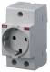ABB Einbau-Steckdose M1175 mit Schraubklemmen