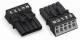 WAGO 890-205 socket without strain relief housing 5p 0.25-1.5qmm black