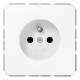 Jung CD1520FKIWW socket French/Belgian system alpine white